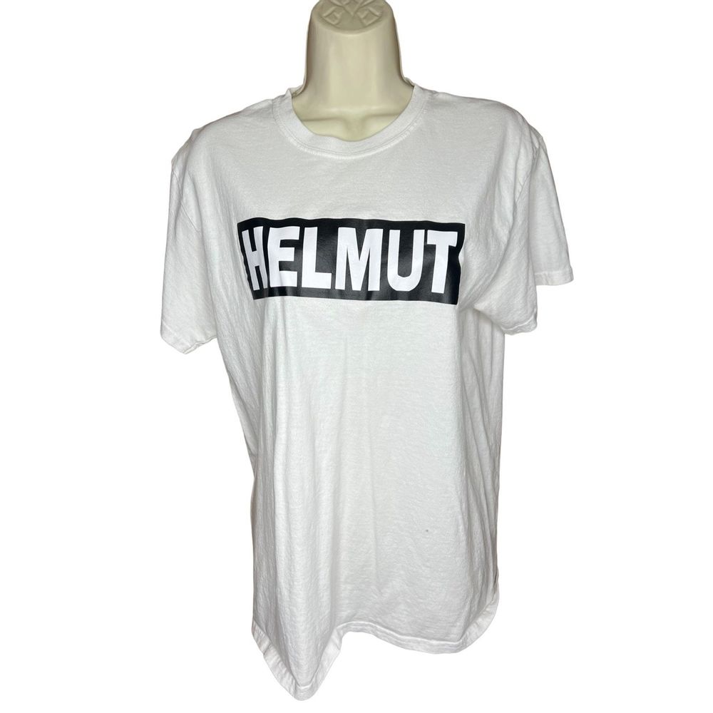 Helmut Lang White Cotton T Size Medium